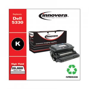 Innovera Remanufactured 330-5267 (5330) High-Yield Toner, Black IVRD5330