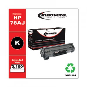 Innovera Remanufactured CE278A(J) (78AJ) Extra High-Yield Toner, Black IVRE278J