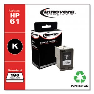 Innovera Remanufactured CH561WN (61) Ink, Black IVRH561WN