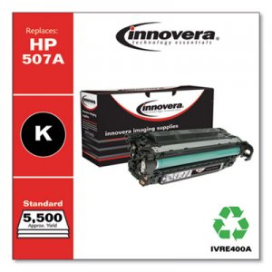 Innovera Remanufactured CE400A (507A) Toner, Black IVRE400A