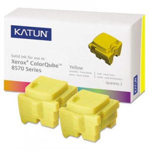 Katun 39399 Compatible 108R00928 Solid Ink Stick, Yellow, 2/BX KAT39399 39399