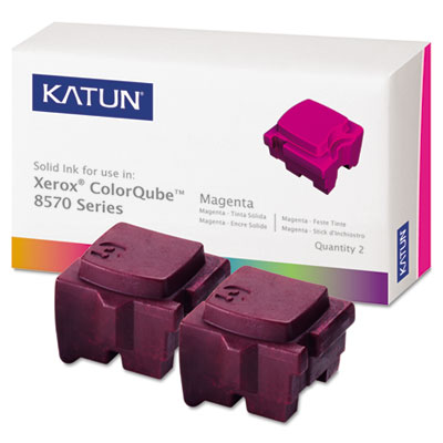 Katun 39397 Compatible 108R00927 Solid Ink Stick, Magenta, 2/BX KAT39397 39397