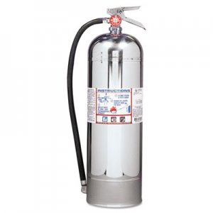 Kidde ProPlus 2.5 W H2O Fire Extinguisher, 2.5gal, 20.86lb, 2-A KID466403 408-466403