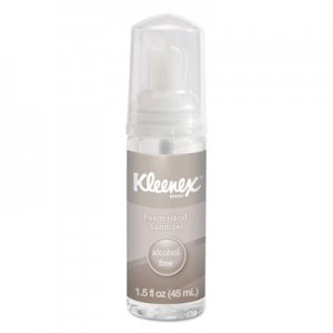 Kleenex Alcohol-Free Foam Hand Sanitizer, 1.5 oz, Clear, 24/Carton KCC34136 34136