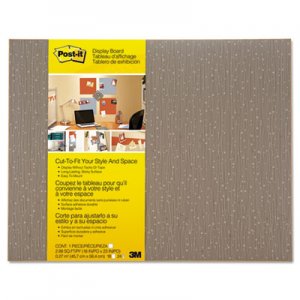 Post-it Cut-to-Fit Display Board, 18 x 23, Mocha, Frameless MMM558FMCH 558F-MCH