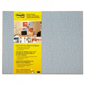 Post-it Cut-to-Fit Display Board, 18 x 23, Ice, Frameless MMM558FICE 558F-ICE