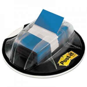 Post-it Flags Page Flags in Desk Grip Dispenser, 1 x 1 3/4, Blue, 200/Dispenser MMM680HVBE 680-HVBE