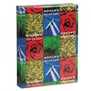 Mohawk Gloss Copy Paper, 94 Brightness, 32lb, 8-1/2 x 11, Pure White, 500 Sheets MOW36201 36-201