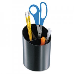 Officemate Recycled Big Pencil Cup, 4 1/4 x 4 1/2 x 5 3/4, Black OIC26042 26042