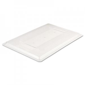 Rubbermaid Commercial Food/Tote Box Lids, 26w x 18d, Clear RCP3302CLE FG330200CLR