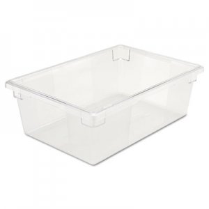 Rubbermaid Commercial Food/Tote Boxes, 12 1/2gal, 26w x 18d x 9h, Clear RCP3300CLE FG330000CLR