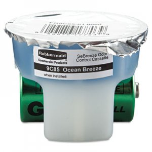 Rubbermaid Commercial SeBreeze Fragrance Cassette, Ocean Breeze, 1.25oz, 6/Carton RCP9C8501 FG9C85010000