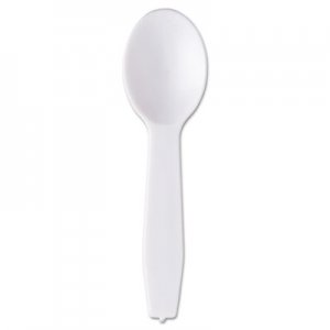 Royal Polystyrene Taster Spoons, White, 3000/Carton RPPRTS3000 RPP RTS3000