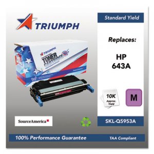 Triumph 751000NSH0286 Remanufactured Q5953A (643A) Toner, Magenta SKLQ5953A SKL-Q5953A
