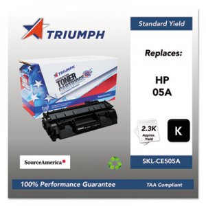 Triumph 751000NSH0966 Remanufactured CE505A (05A) Toner, Black SKLCE505A SKL-CE505A