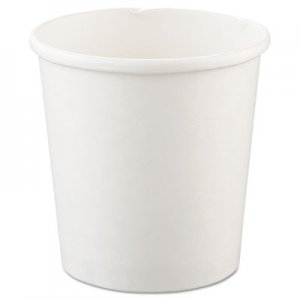 Dart Flexstyle Double Poly Paper Containers, 16oz, White, 25/Pack, 20 Packs/Carton SCCH4165U SCC H4165U