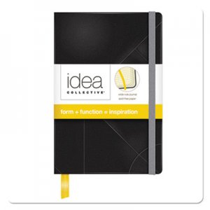 TOPS Idea Collective Journal, Hard Cover, Side Bound, 5 1/2 x 3 1/2, Black, 96 Sheets TOP56874 56874