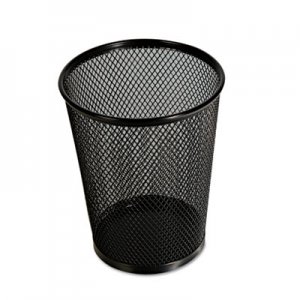 Genpak Jumbo Mesh Pencil Cup, Black UNV20013