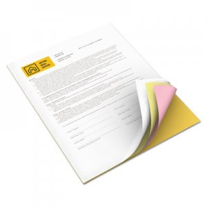 Xerox Vitality Multipurpose Carbonless Paper, 8 1/2 x 11, Goldenrod/Pink/Canary/White XER3R12856 3R12856