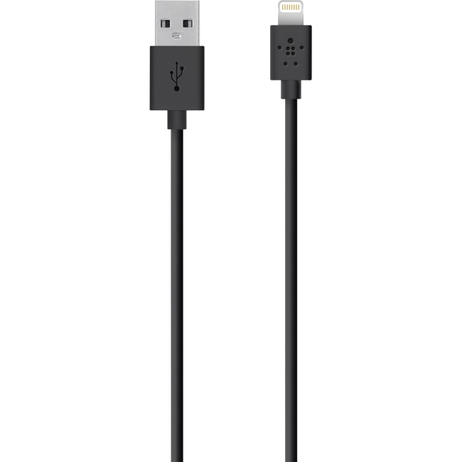 Belkin Lightning to USB ChargeSync Cable F8J023bt2M-BLK