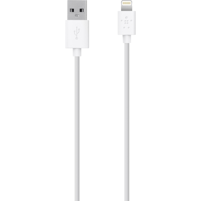 Belkin Lightning to USB ChargeSync Cable F8J023bt04-WHT