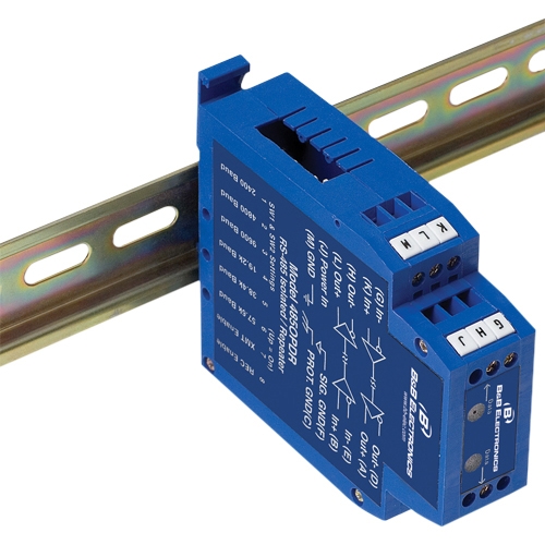 B+B RS-485/422 Isolated Repeater, DIN Rail 485OPDR