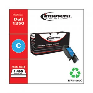 Innovera Remanufactured 331-0777 (1250) High-Yield Toner, Cyan IVRD1250C