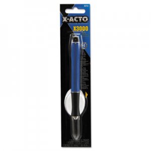 X-ACTO X3000 Rubber-Barrel Hobby Knife, Three #11 Blades, Royal Blue EPI3732Q X3732Q