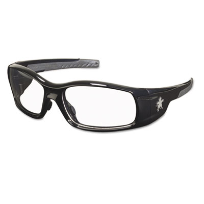 Crews Swagger Safety Glasses, Black Frame, Clear Lens SR110 CRWSR110