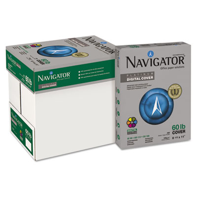 Navigator Platinum Paper, 99 Brightness, 60lb, 8-1/2 x 11, White, 2,500/Carton SNANPLC1160 NPLC1160