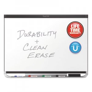 Quartet Prestige 2 DuraMax Magnetic Porcelain Whiteboard, 96 x 48, Graphite Frame QRTP558GP2 P558GP2