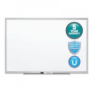 Quartet Classic Series Nano-Clean Dry Erase Board, 24 x 18, Silver Frame QRTSM531 SM531