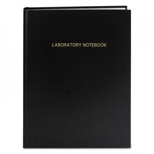 Roaring Spring Lab Research Notebook, Quadrille, 11 1/4 x 8 3/4, 72 White Pages, Black Cover ROA77160 77160