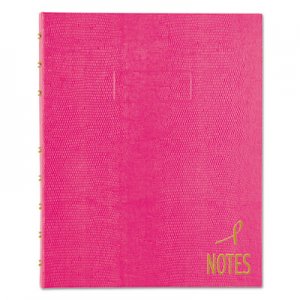 Blueline NotePro Notebook, 9 1/4 x 7 1/4, White Paper, Bright Pink Cover, 75 Ruled Sheets REDA7150PNK4 A7150
