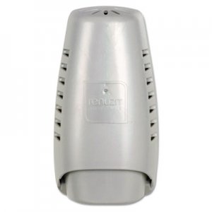 Renuzit Wall Mount Air Freshener Dispenser, 3 3/4" x 3 1/4" x 7 1/4", Silver DIA04395 1700004395