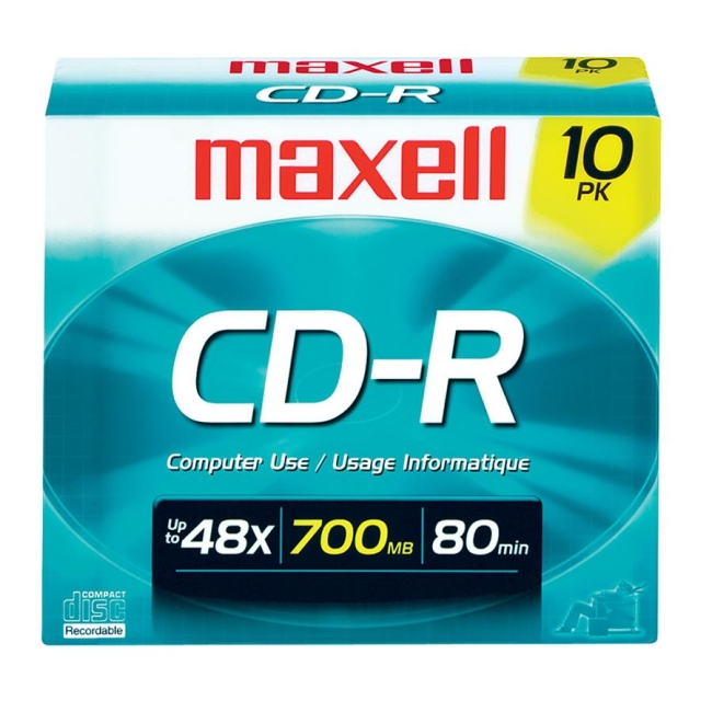 Maxell 40x CD-R Media 648210
