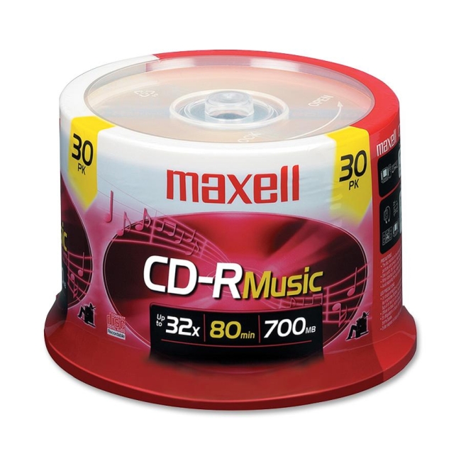 Maxell 32x CD-R Digital Audio Media 625335
