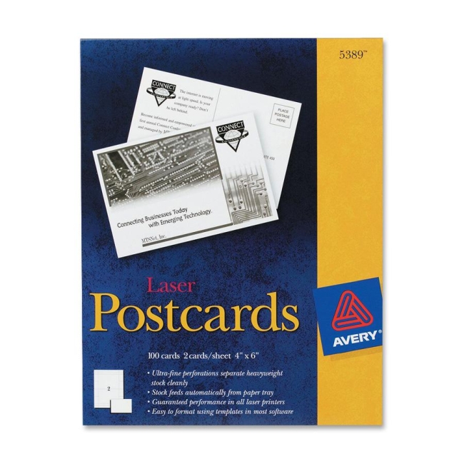 Avery Post Card 5389