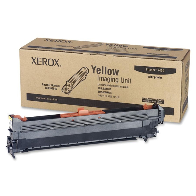 Xerox Yellow Imaging Unit For Phaser 7400 108R00649