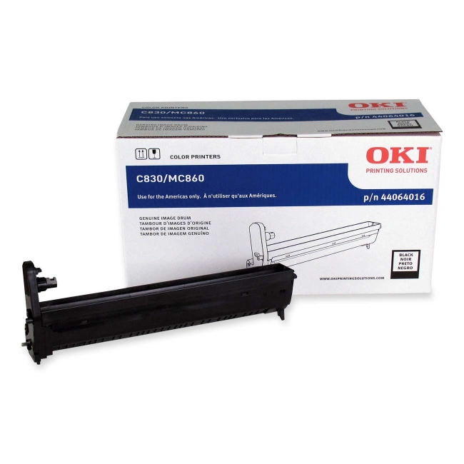 Oki C14 Black Imaging Drum Kit For C830 Series Printers 44064016