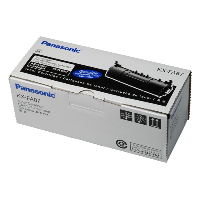 Panasonic Black Toner Cartridge KXFA87