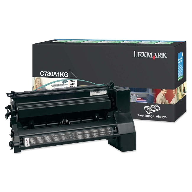 Lexmark Return Program Black Toner Cartridge C780A1KG