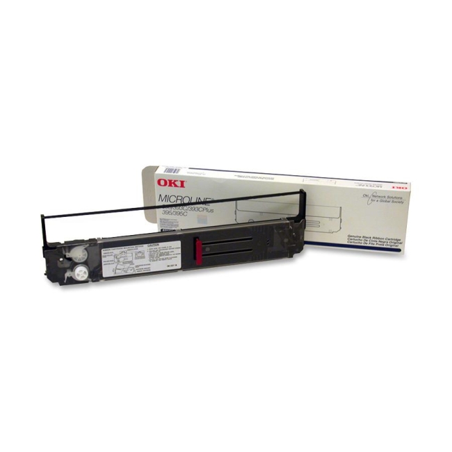 Oki Black Ribbon Cartridge 52103601