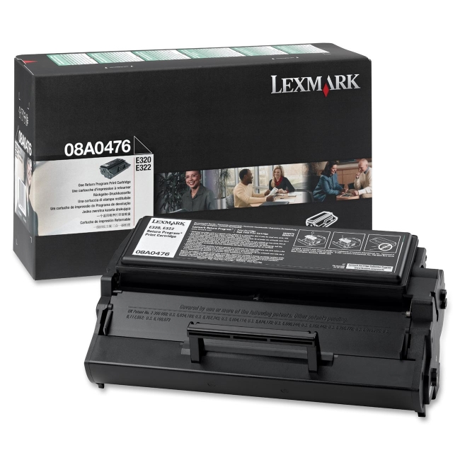 Lexmark Black Toner Cartridge 08A0476
