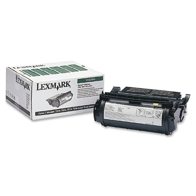 Lexmark Black Toner Cartridge 12A5845