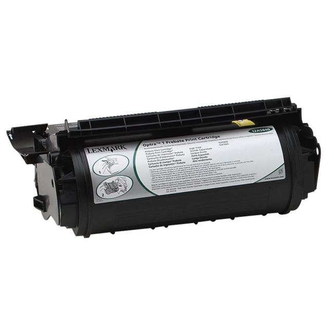 Lexmark Black Toner Cartridge 12A5840