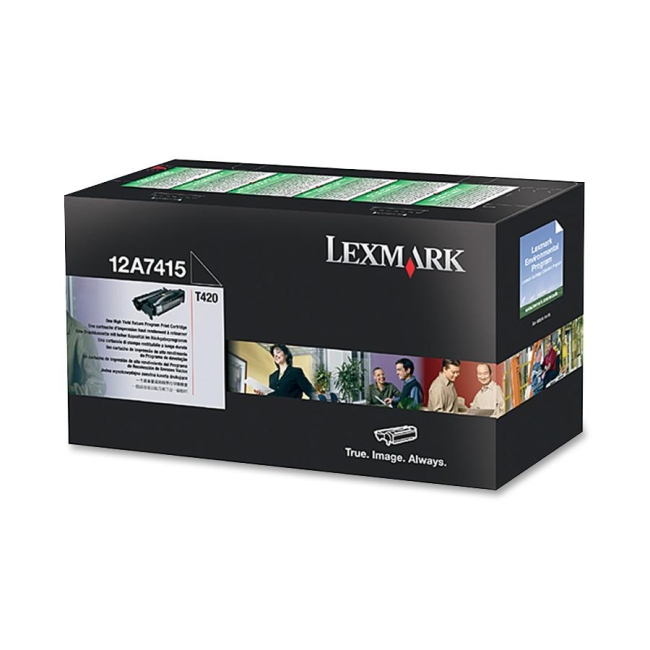 Lexmark Black Toner Cartridge 12A7415