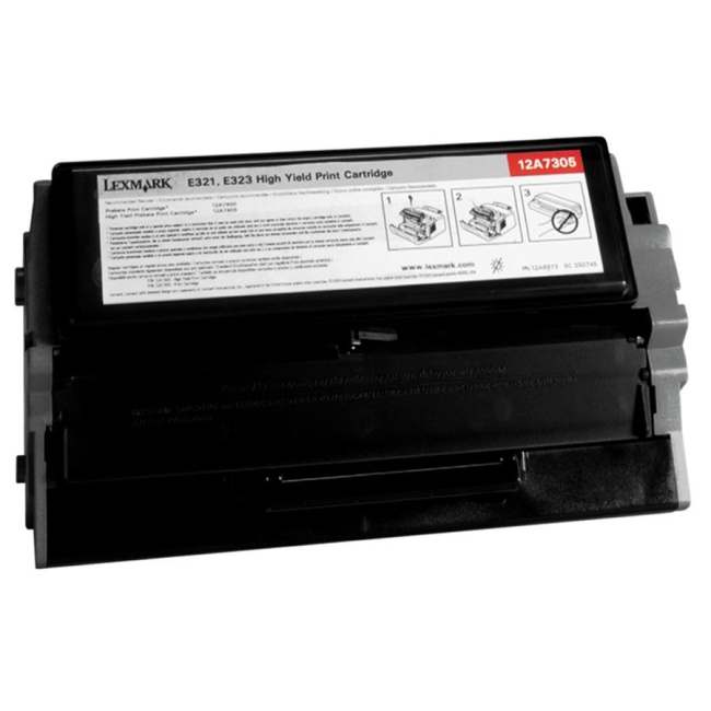 Lexmark Black Toner Cartridge 12A7400