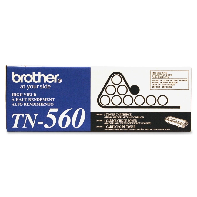 Brother Black Toner Cartridge TN560