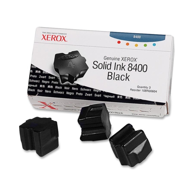 Xerox Black Solid Ink Stick 108R00604